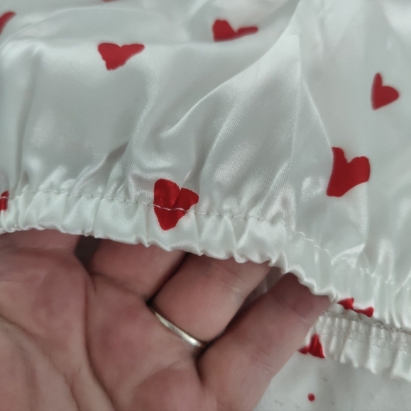 2pc Set- Lace heart lingerie pajama set-Large - Picture 7 of 11